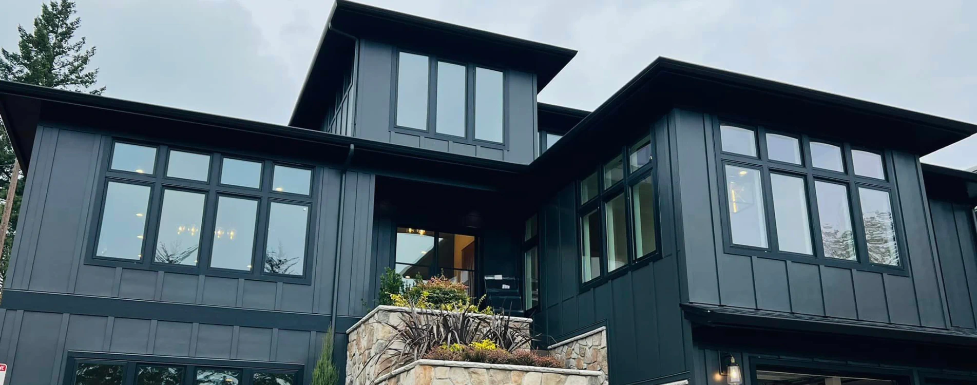 residential home with remodeled windows